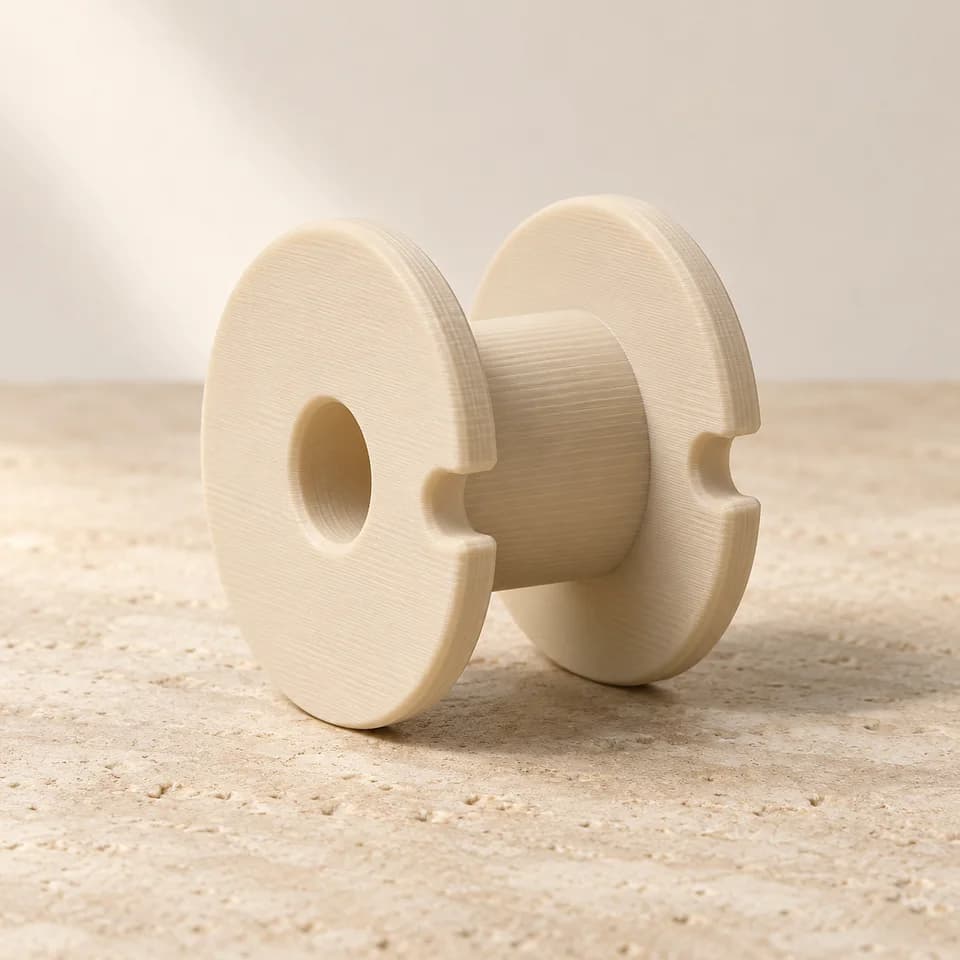 Ảnh minh họa AI: Cuộn dây Reel — Kem